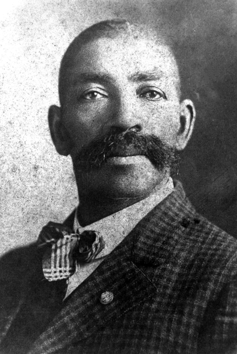 Bass Reeves mustache