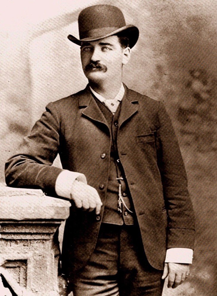 Bat Masterson mustache