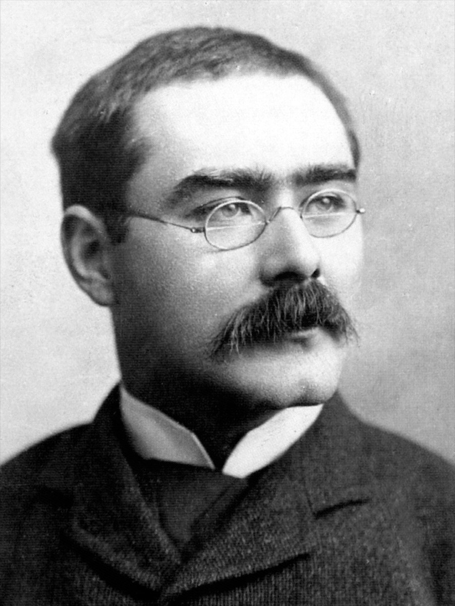 Rudyard Kipling mustache