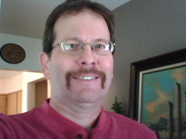 Fu Manchu mustache style